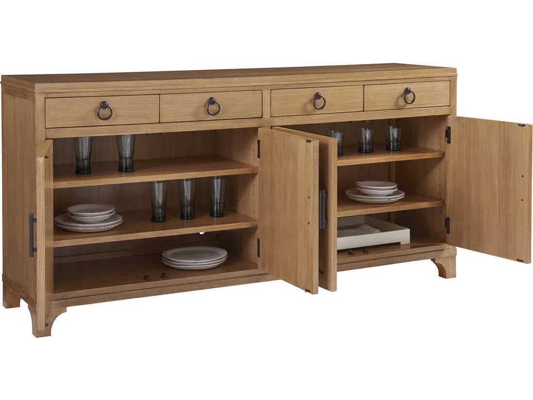 Barclay Butera Newport Bayside 78" Sandstone Sideboard