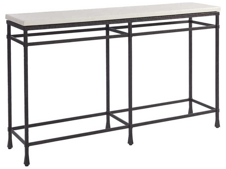 Barclay Butera Newport Breakwater Rectangular Sandstone Console Table