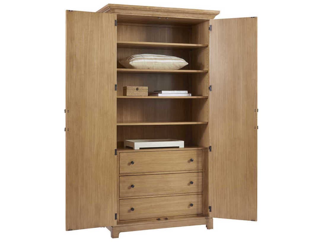 Barclay Butera Newport Pacific Coast Sandstone Display Cabinet