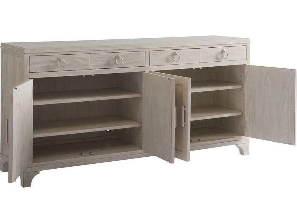 Barclay Butera Newport Bayside 78" Sailcloth Sideboard