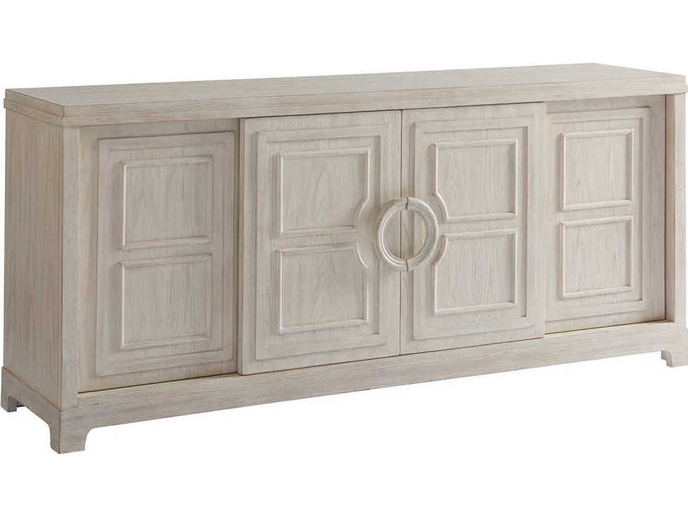 Barclay Butera Newport Leeward 78" Sailcloth Media Console
