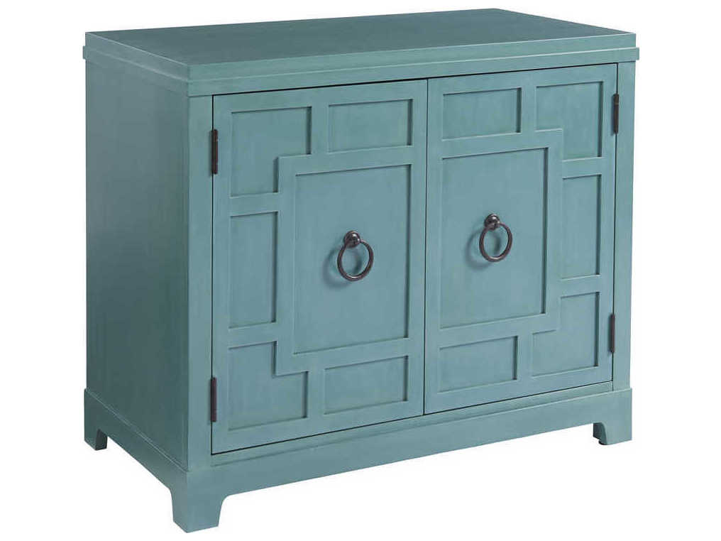 Barclay Butera Newport Collins Blue Chest Nightstand