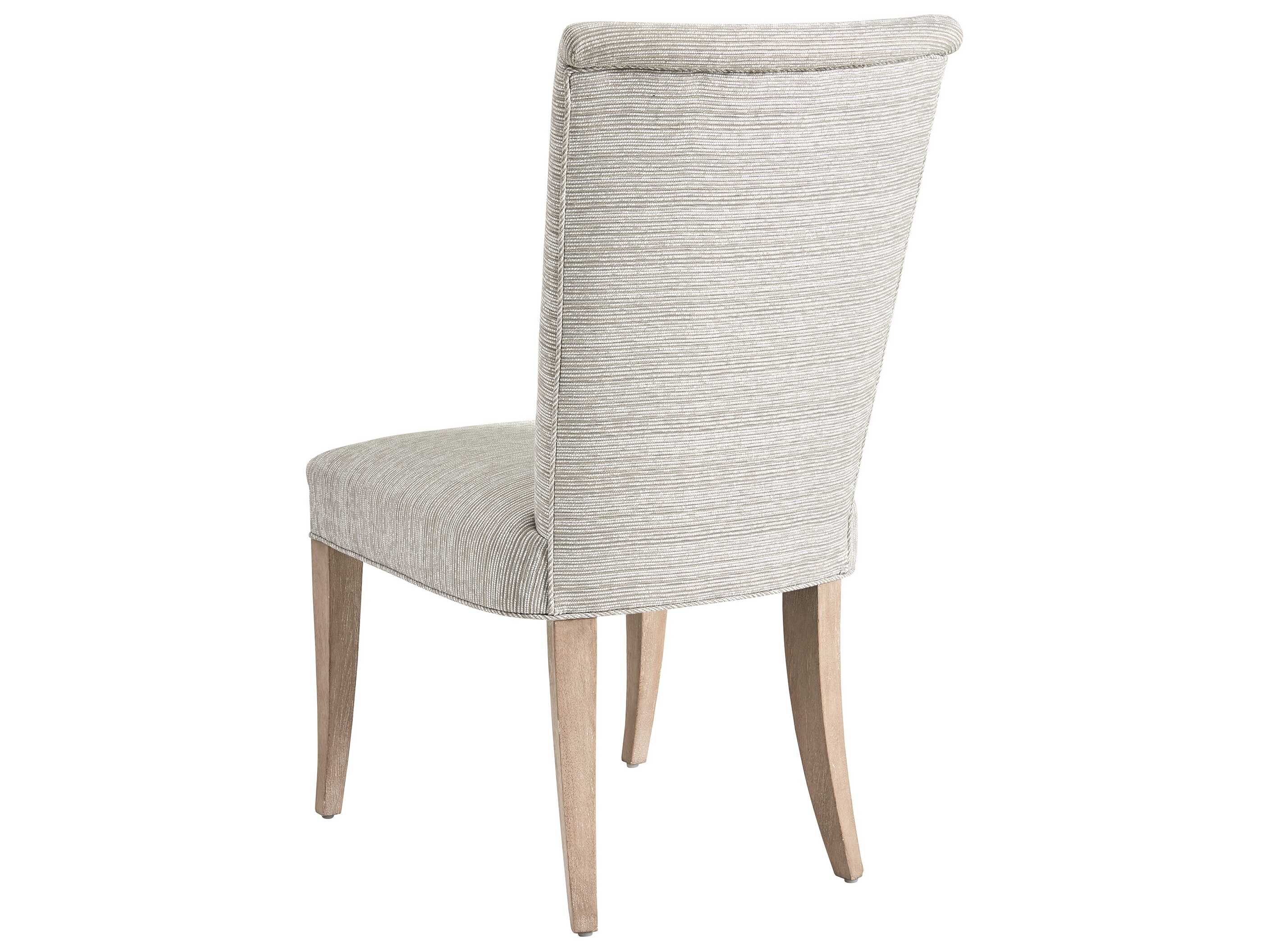 Barclay Butera Malibu Serra Beige Upholstered Armless Dining Chair