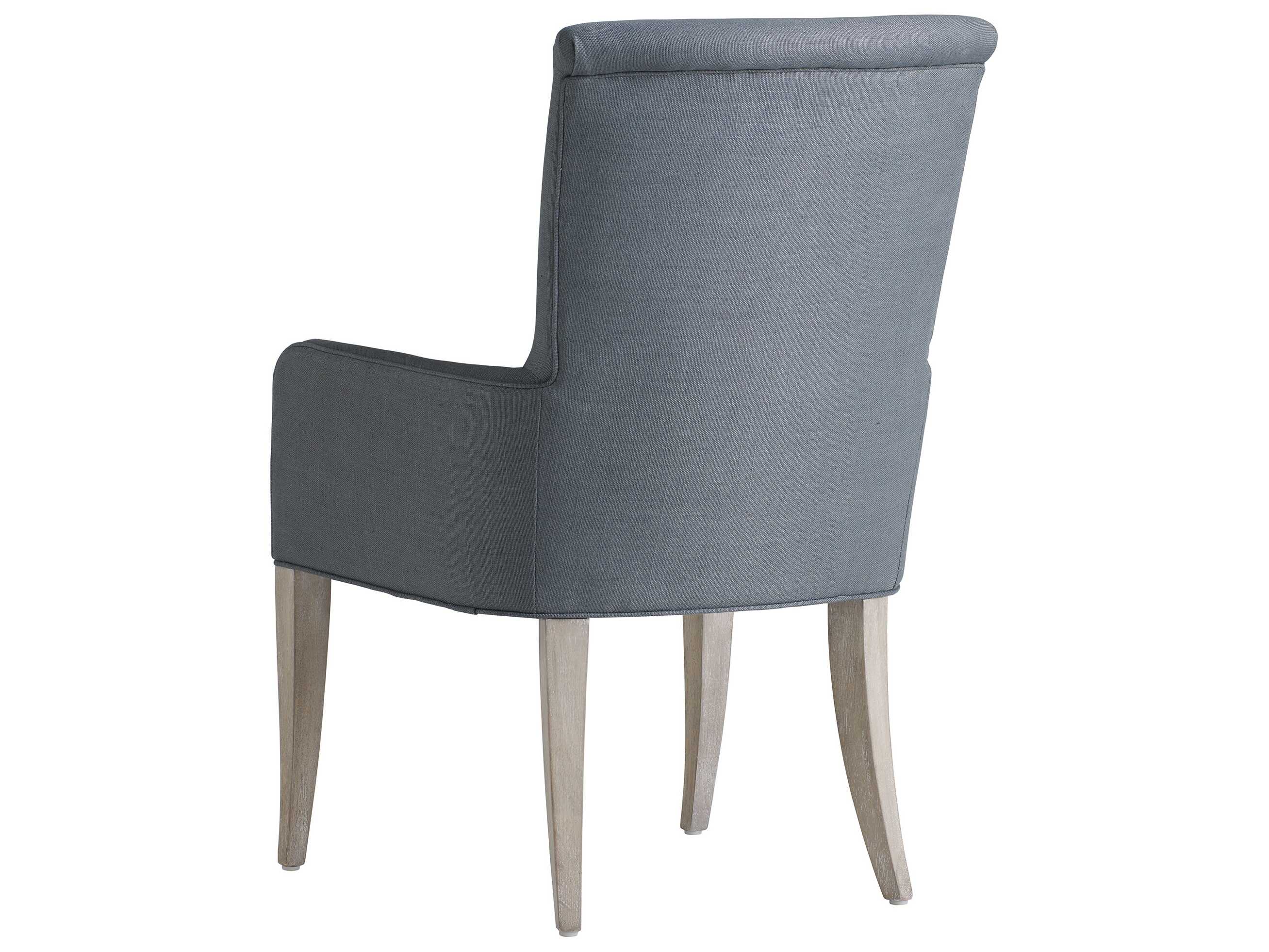 Barclay Butera Malibu Serra Beige Upholstered Arm Dining Chair
