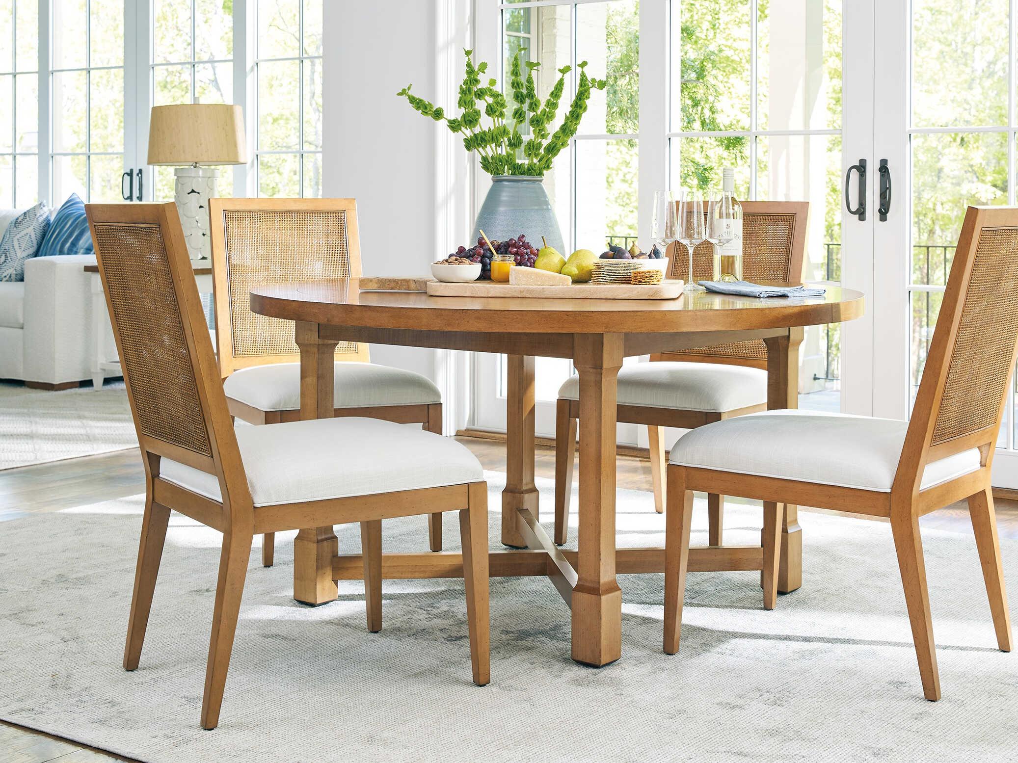 Barclay Butera Laguna Smithcliff Brown Upholstered Armless Dining Chair