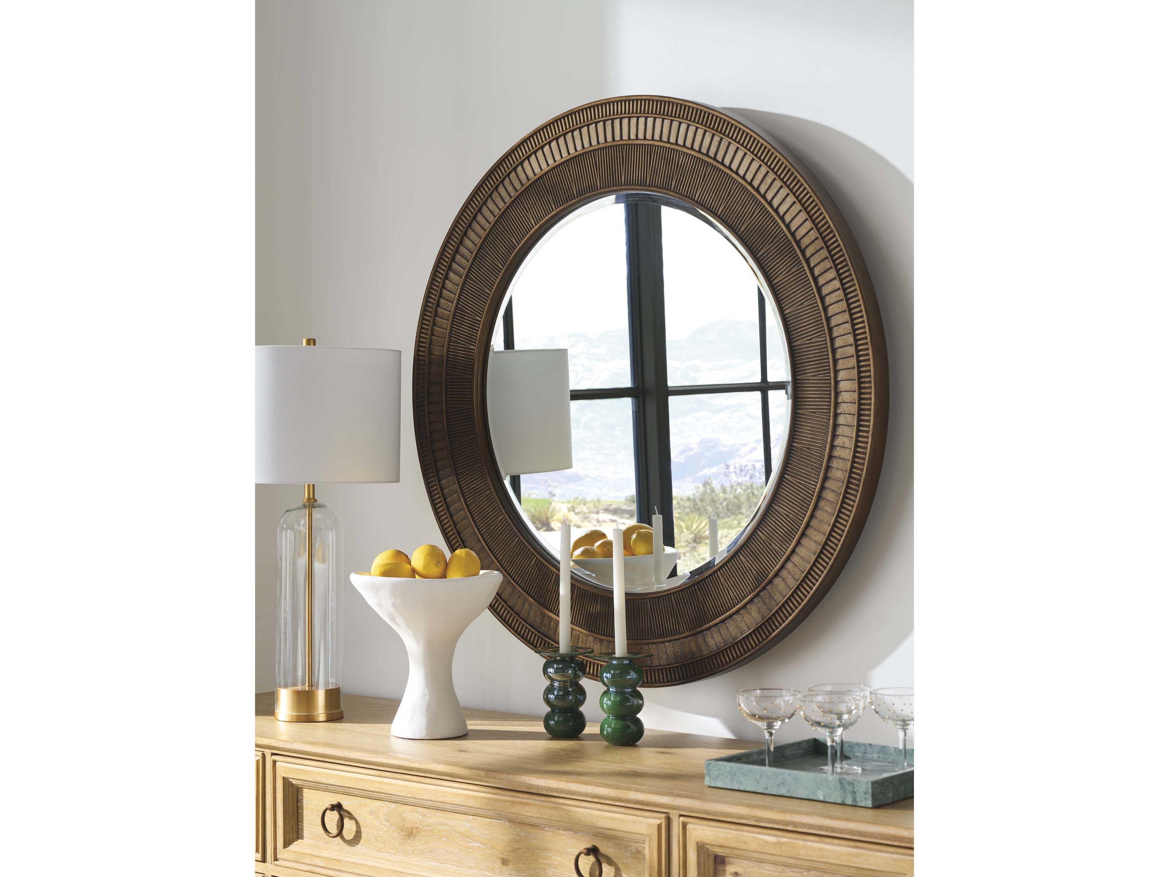 Barclay Butera Montecito Elana Round Wall Mirror