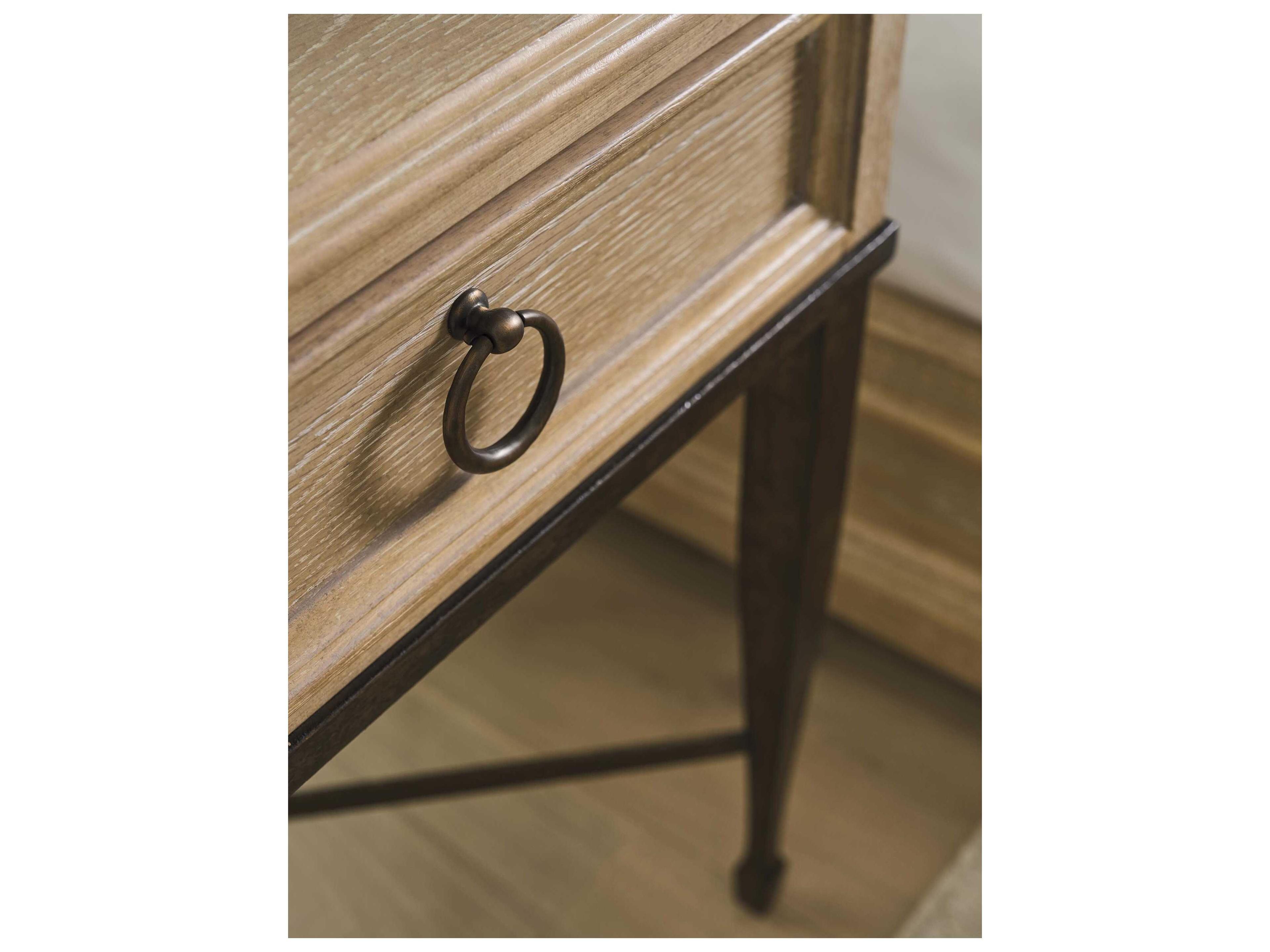 Barclay Butera Montecito Milano 1-Drawer Brown Nightstand