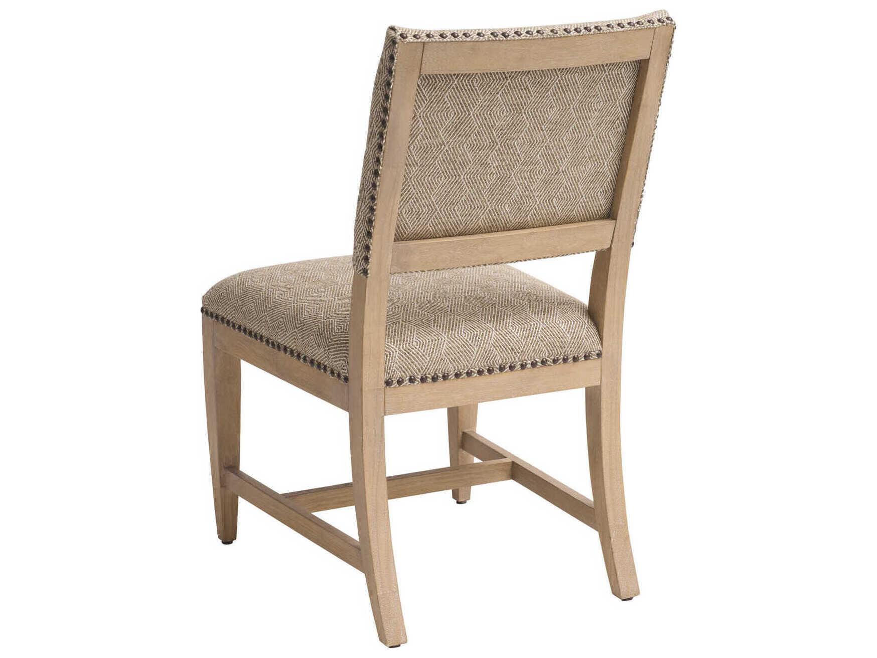 Barclay Butera Montecito Colburn Brown Upholstered Armless Dining Chair