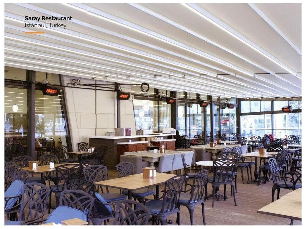 Bromic Heating Tungsten 300 Gas Patio Heater - LPG