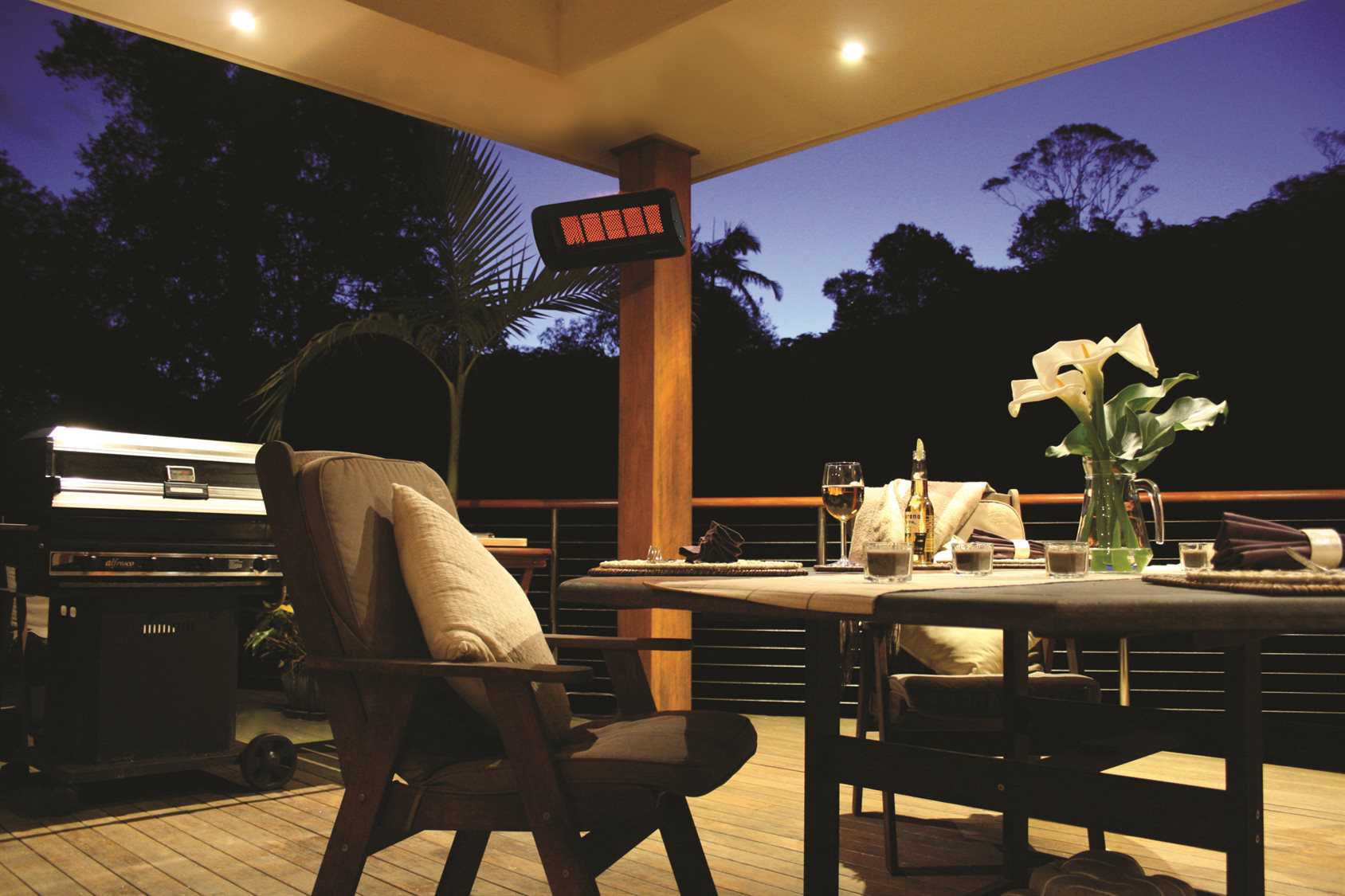 Bromic Heating Tungsten 500 Gas Outdoor Heater - NG