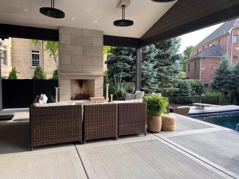 Bromic Heating Black Pendant Patio Heater 2900W 208V