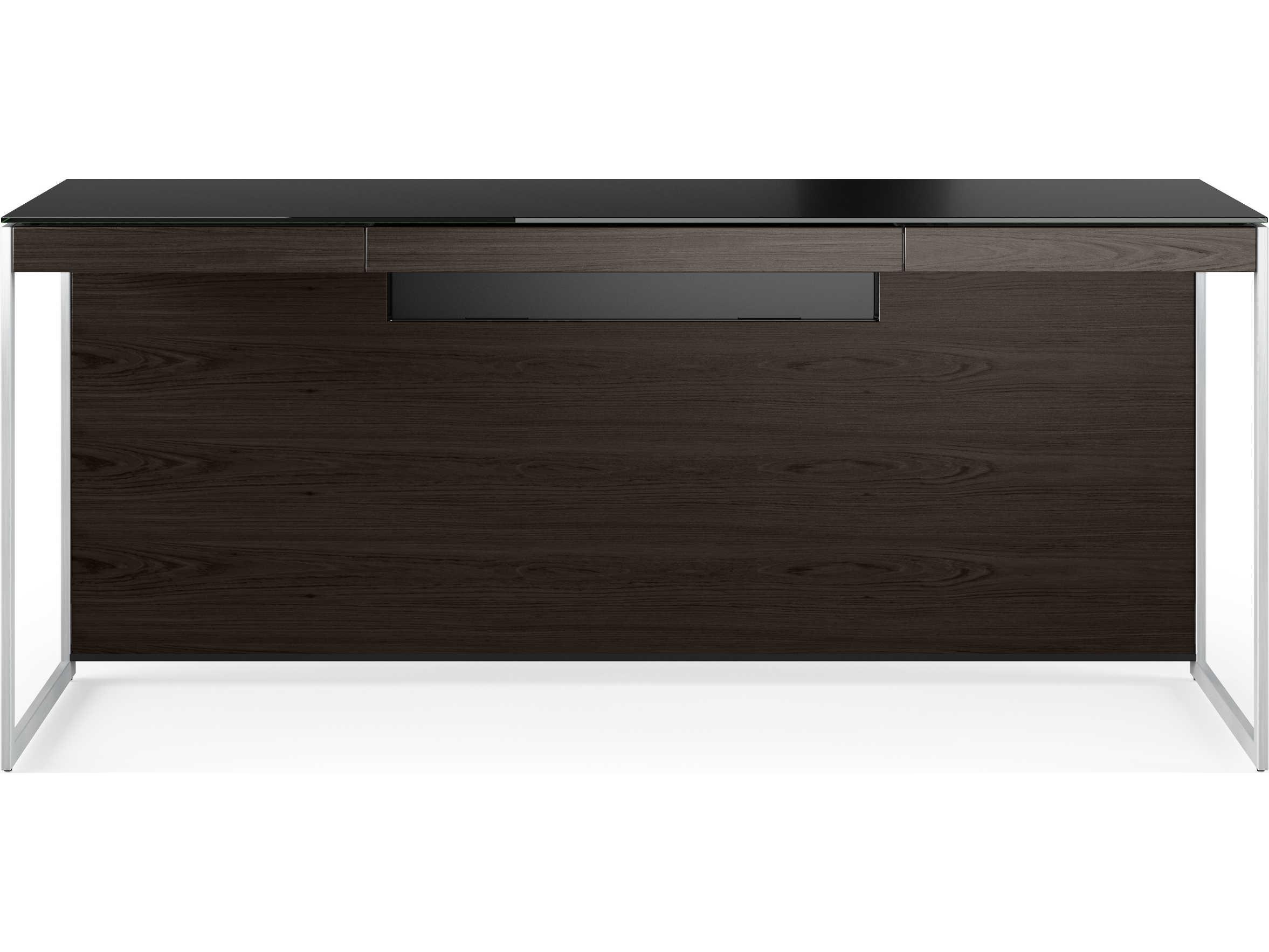 BDI Sequel Black Ash Wood Secretary Desk