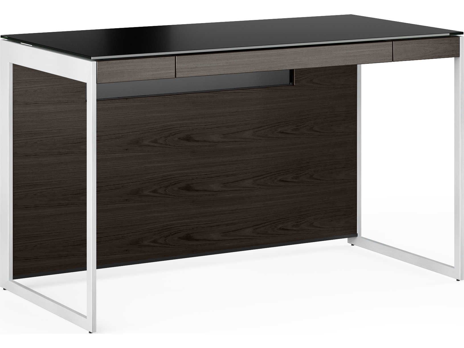 BDI Sequel Black Ash Wood Secretary Desk