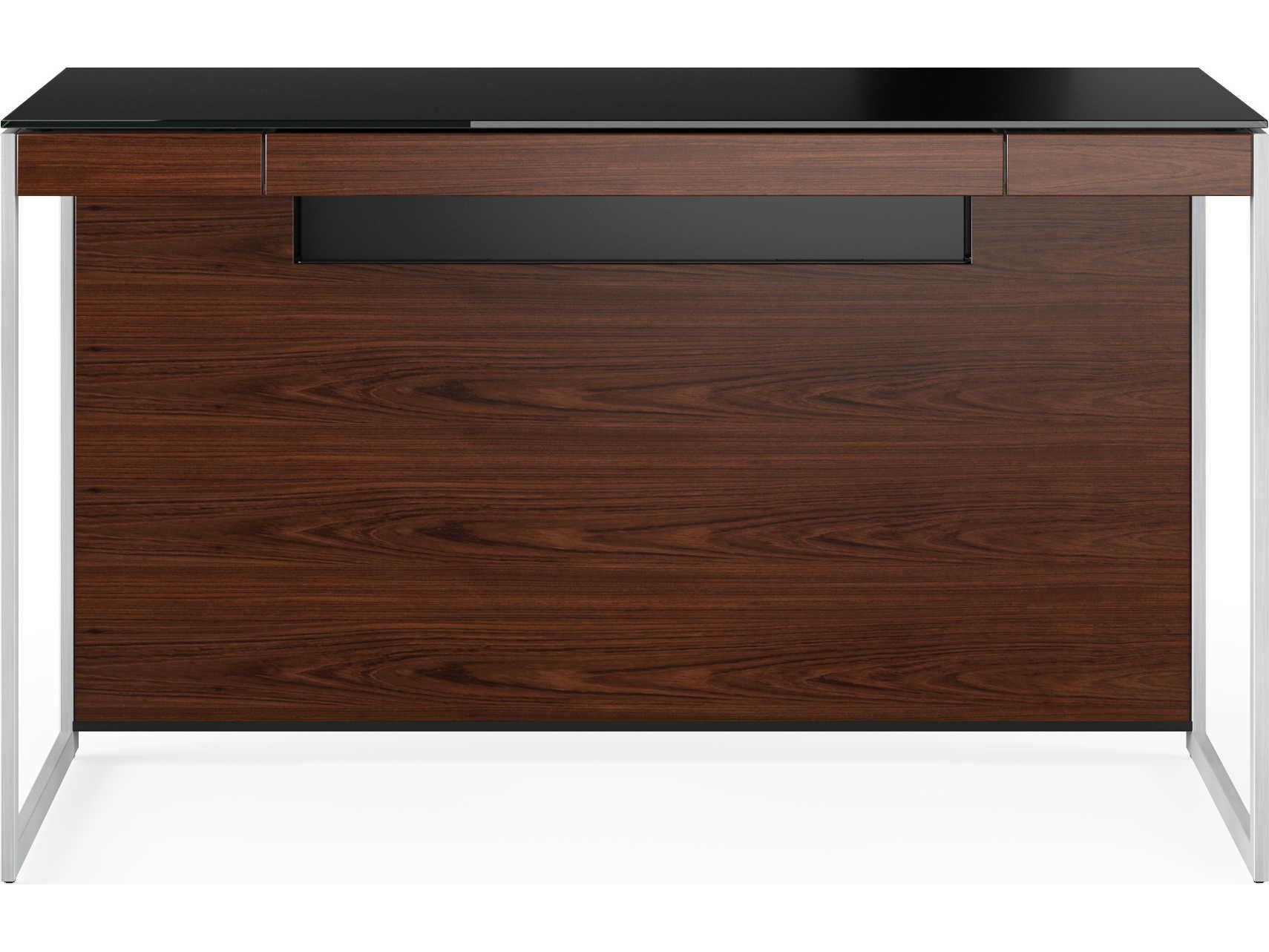 BDI Sequel Black Hardwood Secretary Desk