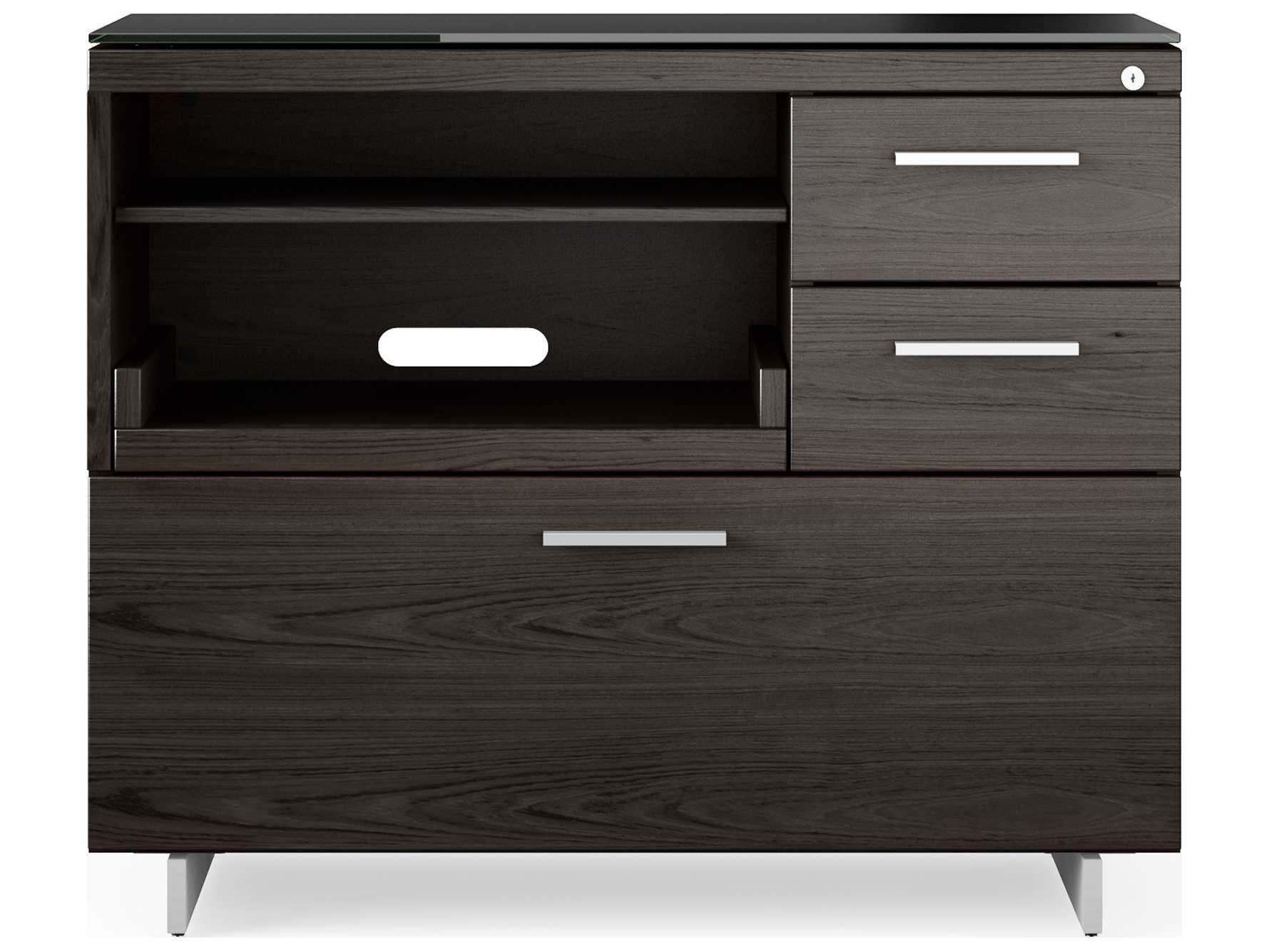 BDI Sequel Ash Wood Printer Cabinet