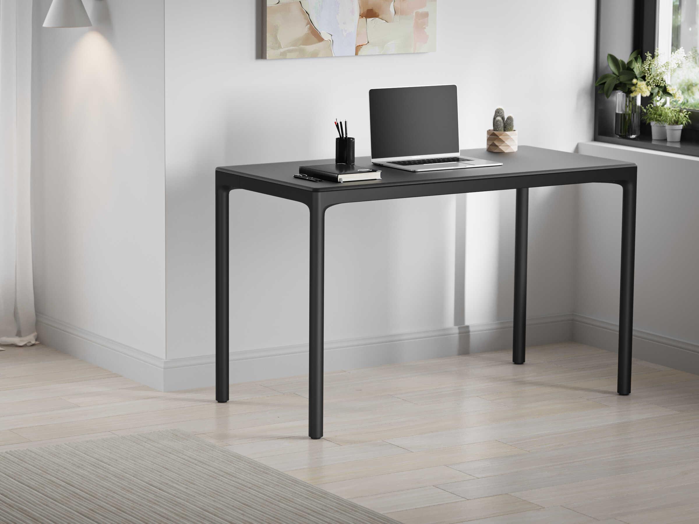 BDI Luma Black Computer Desk
