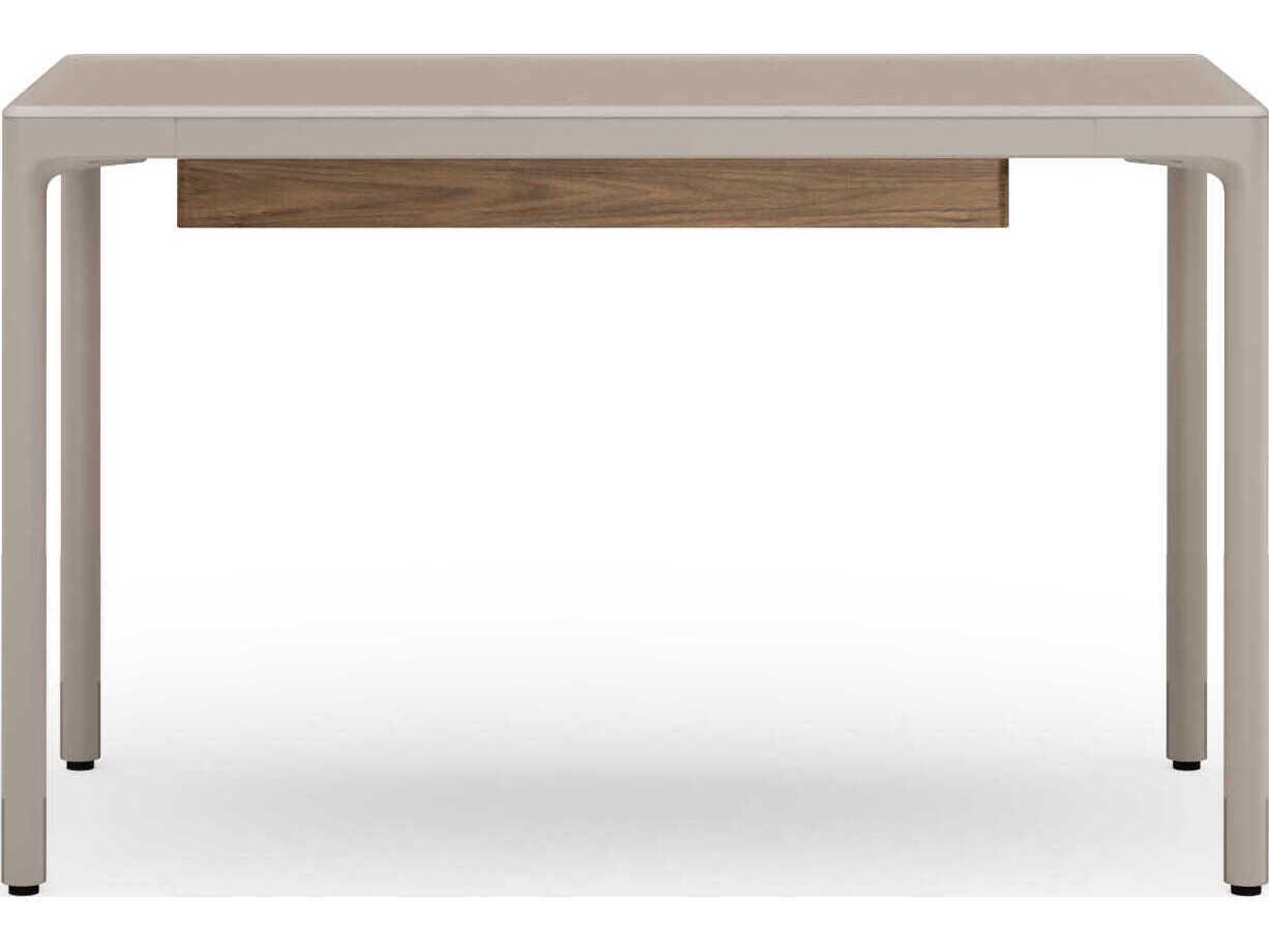 BDI Luma Dune White Computer Desk