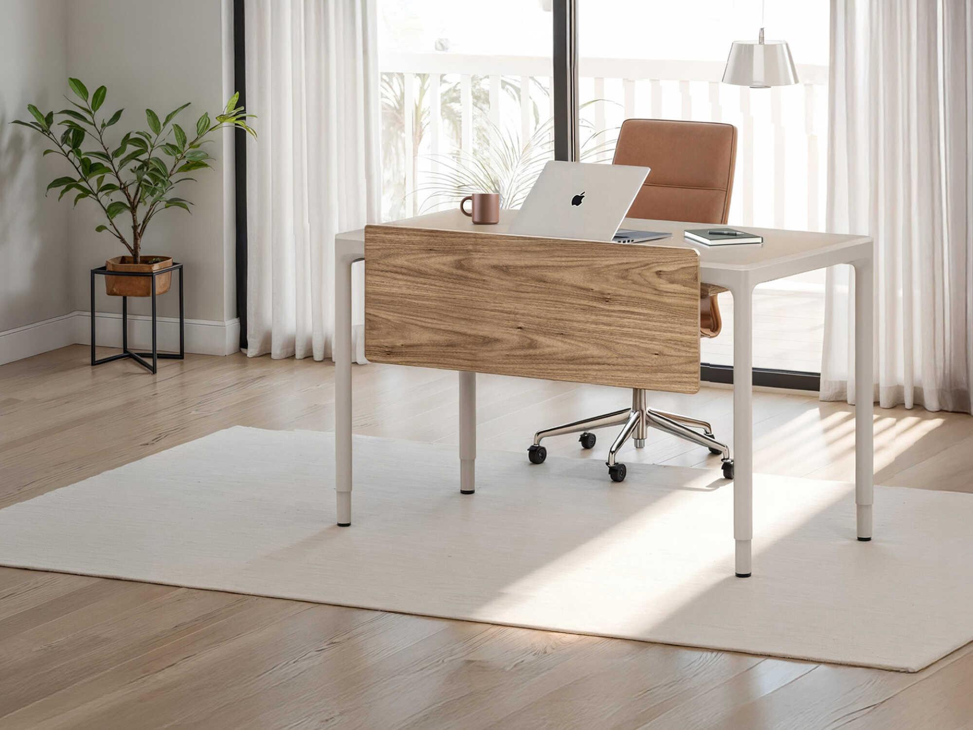 BDI Luma Natural Walnut Adjustable Back Panel