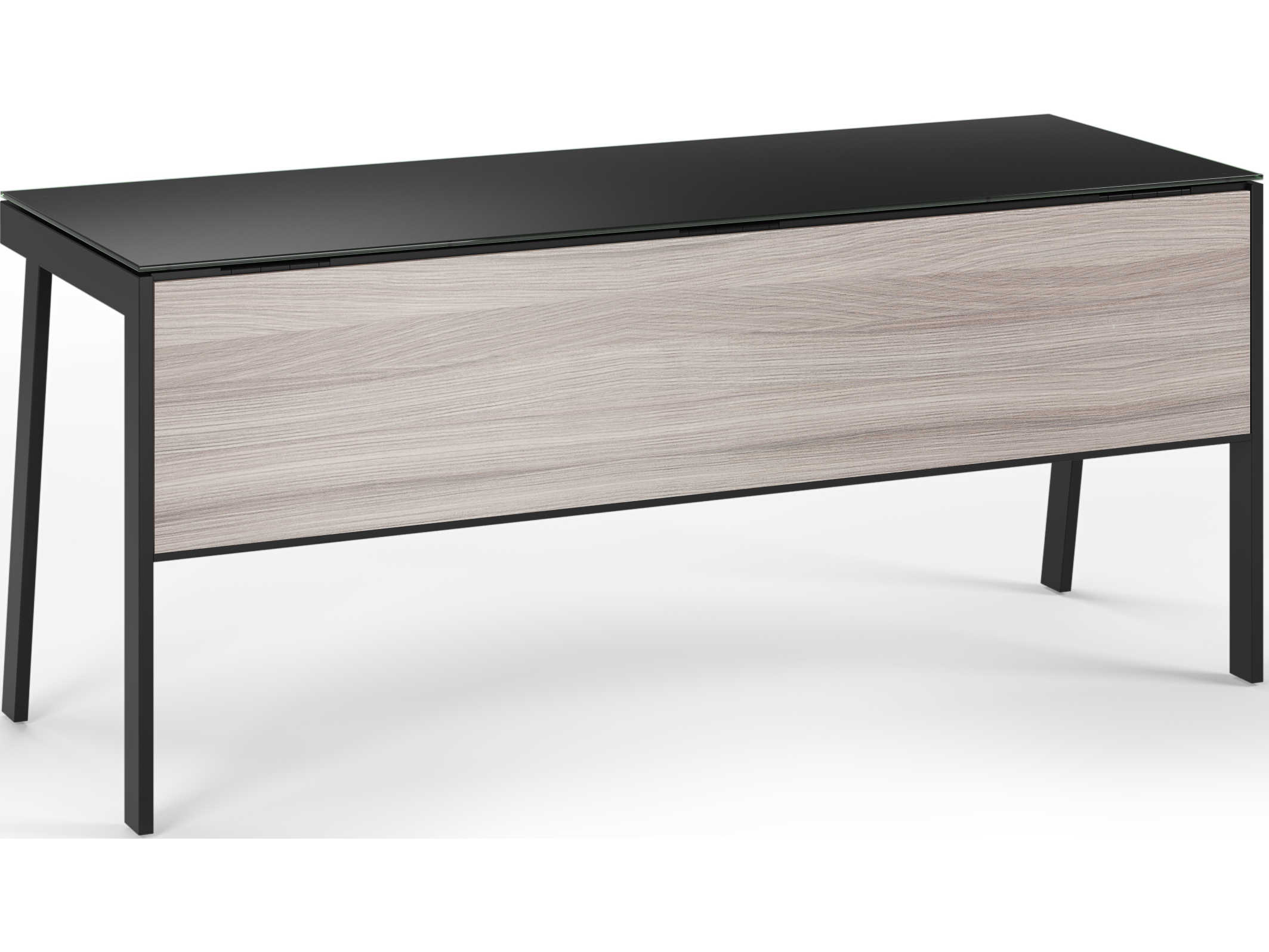 BDI Sigma Strata Black Secretary Desk