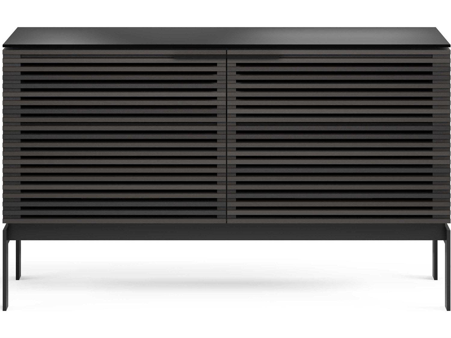 BDI Corridor 50" Hardwood Charcoal Media Console