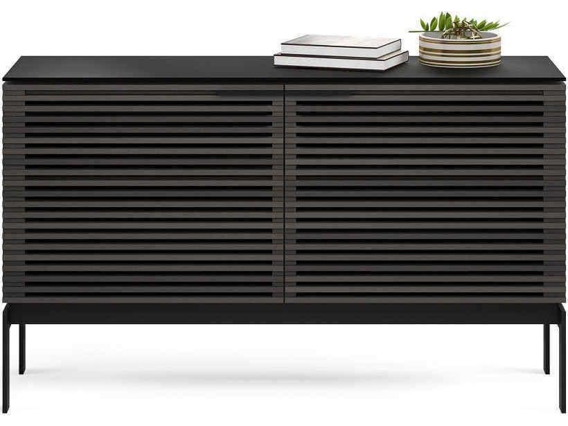 BDI Corridor 50" Hardwood Charcoal Media Console