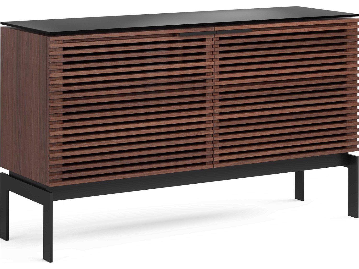 BDI Corridor 50" Hardwood Chocolate Stained Walnut Media Console