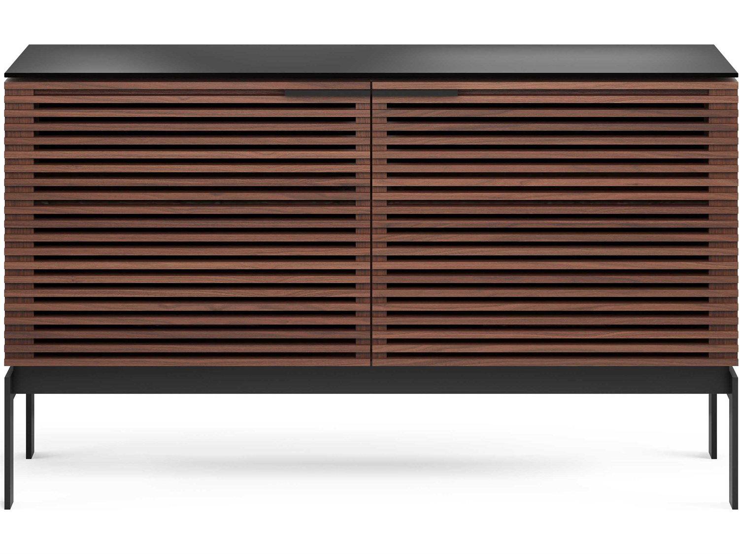 BDI Corridor 50" Hardwood Chocolate Stained Walnut Media Console