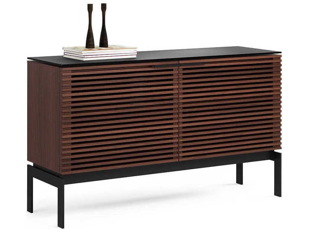 BDI Corridor 50" Hardwood Chocolate Stained Walnut Media Console