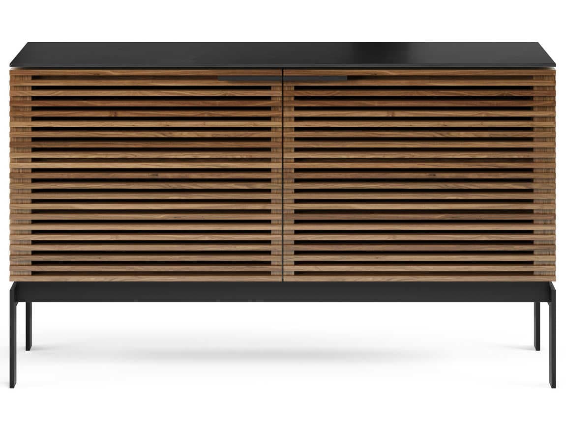 BDI Corridor 50" Walnut Wood Natural Media Console
