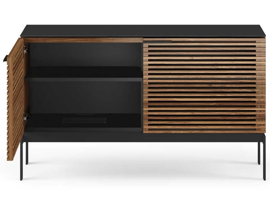 BDI Corridor 50" Walnut Wood Natural Media Console