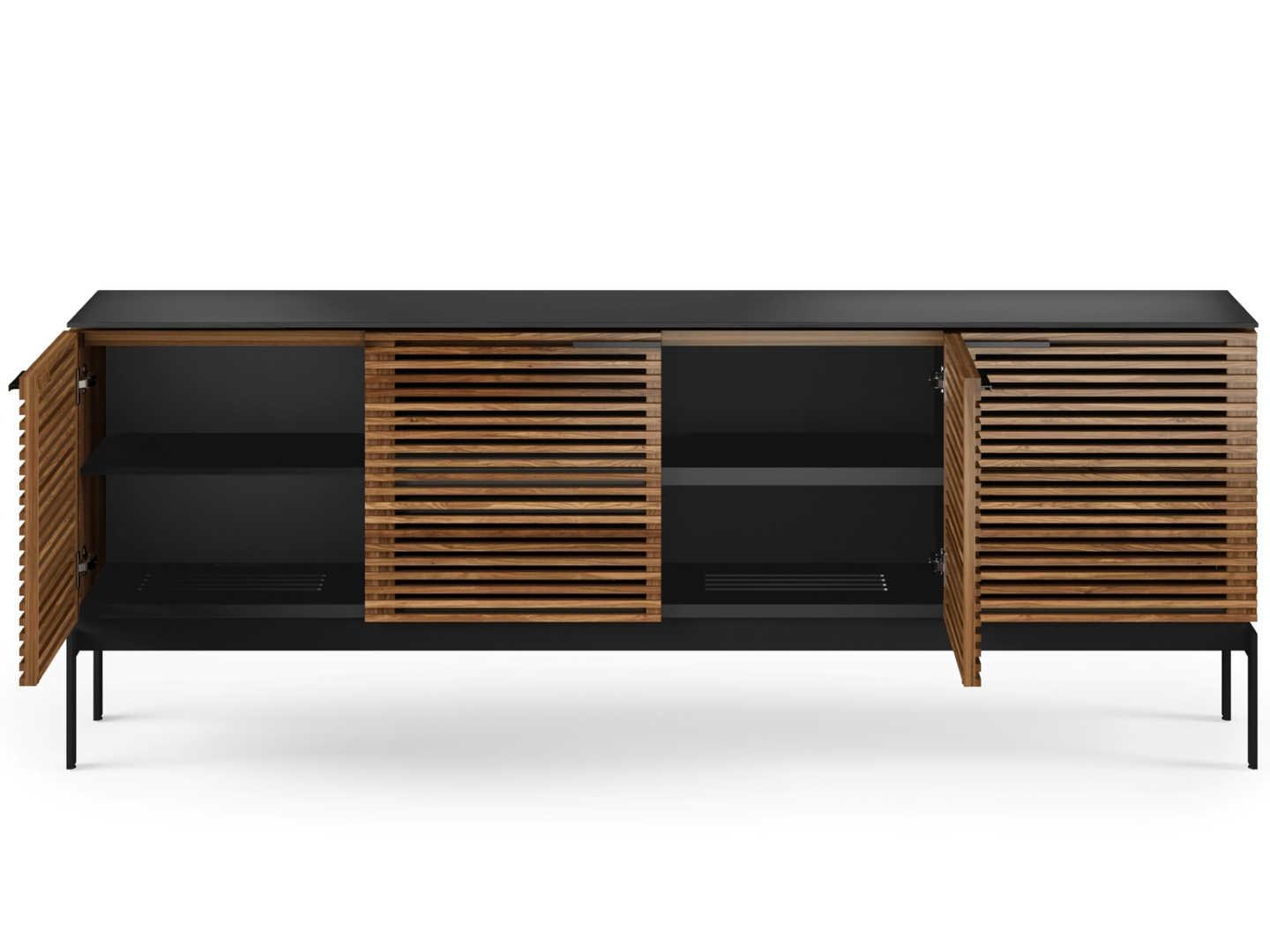 BDI Corridor 79" Hardwood Natural Walnut Media Console