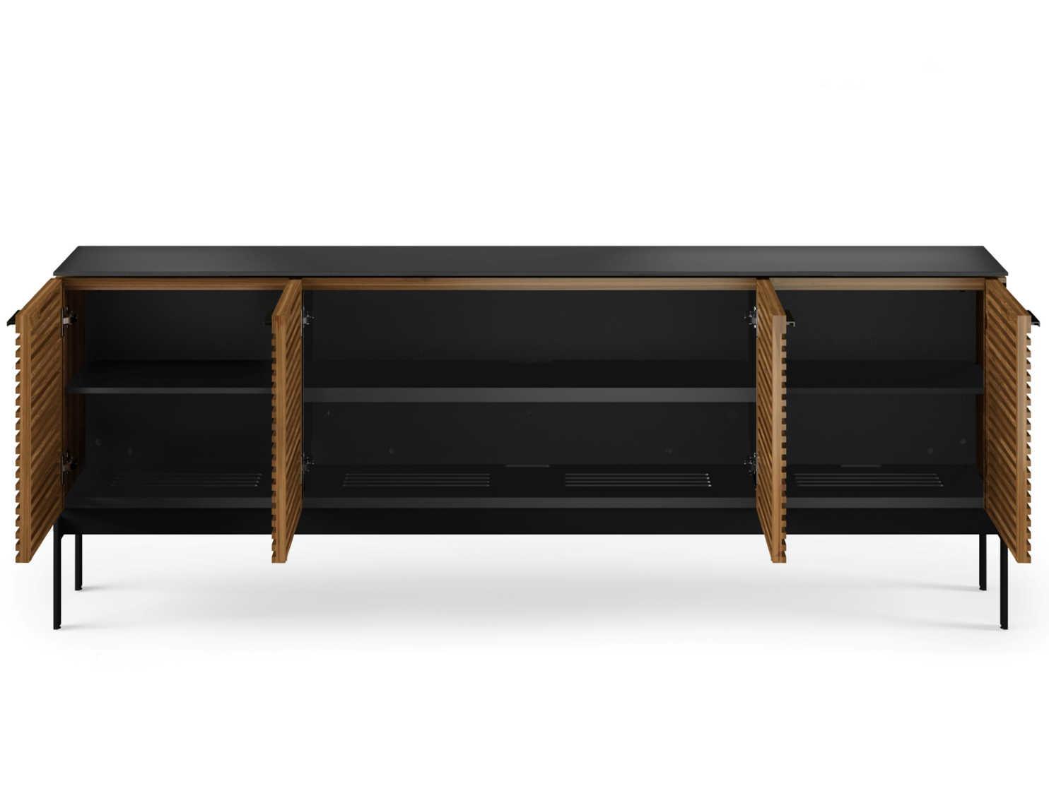 BDI Corridor 79" Hardwood Natural Walnut Media Console