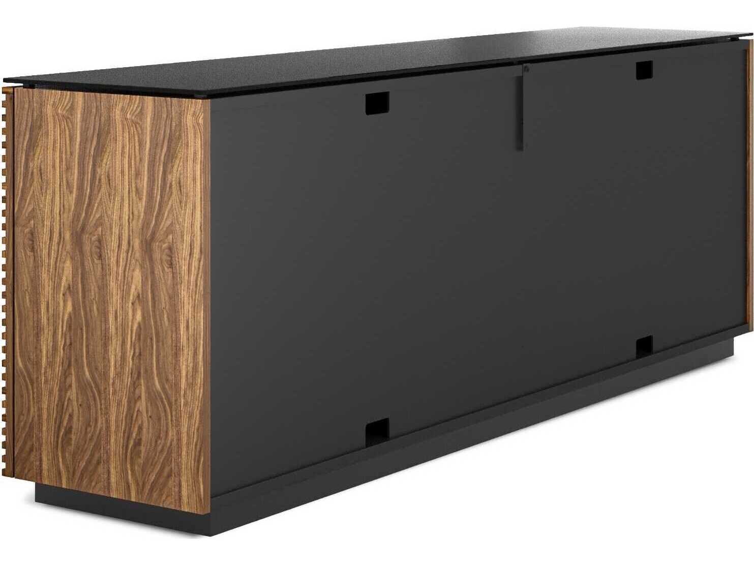 BDI Corridor 79" Hardwood Natural Walnut Black Sideboard