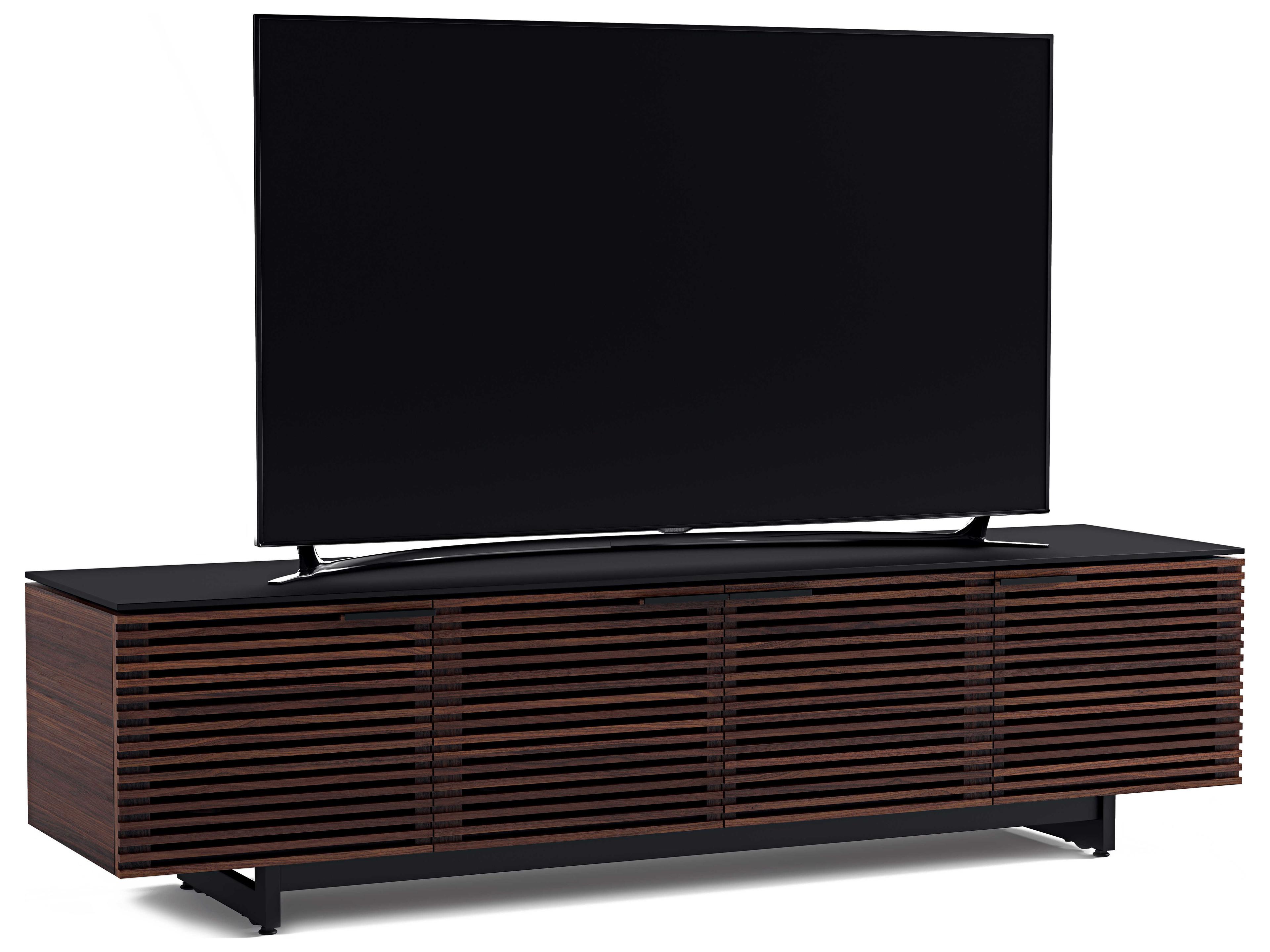 BDI Corridor 79" Hardwood Chocolate Stained Walnut Media Console
