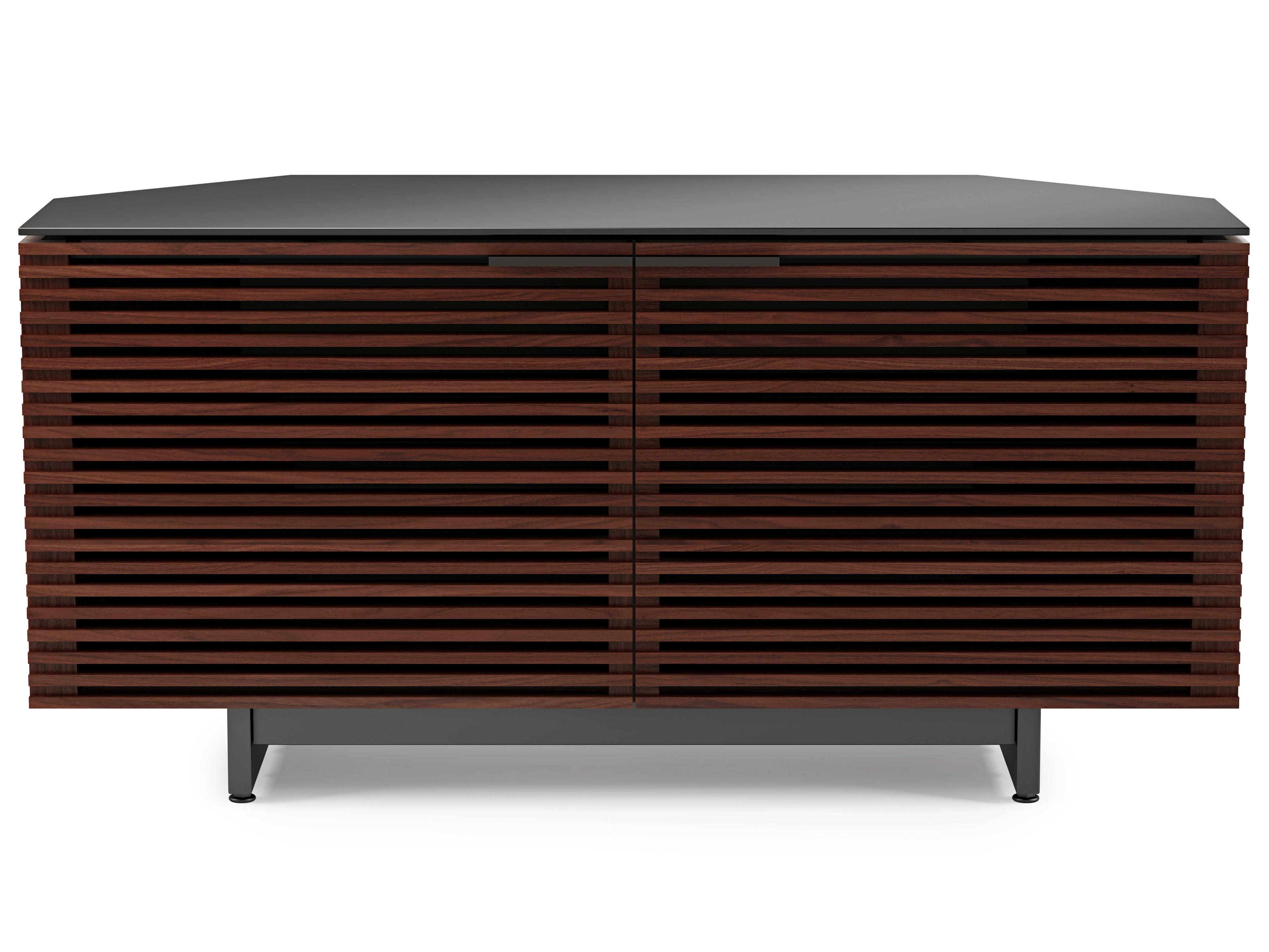 BDI Corridor 50" Hardwood Chocolate Stained Walnut Media Console