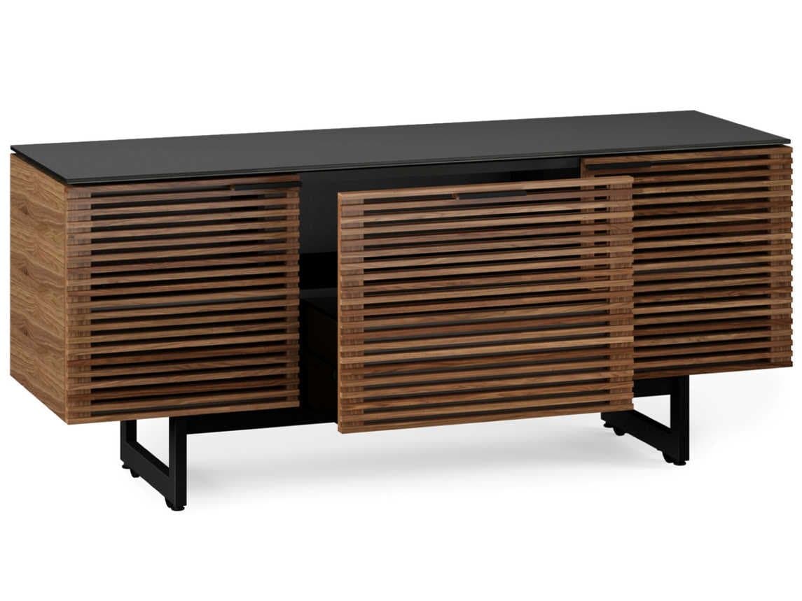 BDI Corridor 65" Hardwood Natural Walnut Media Console