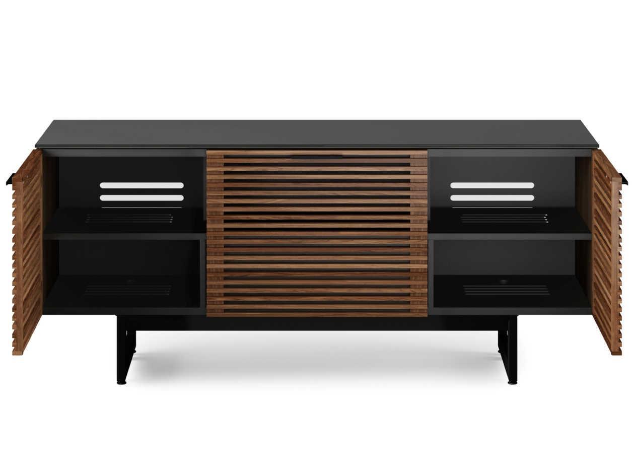 BDI Corridor 65" Hardwood Natural Walnut Media Console