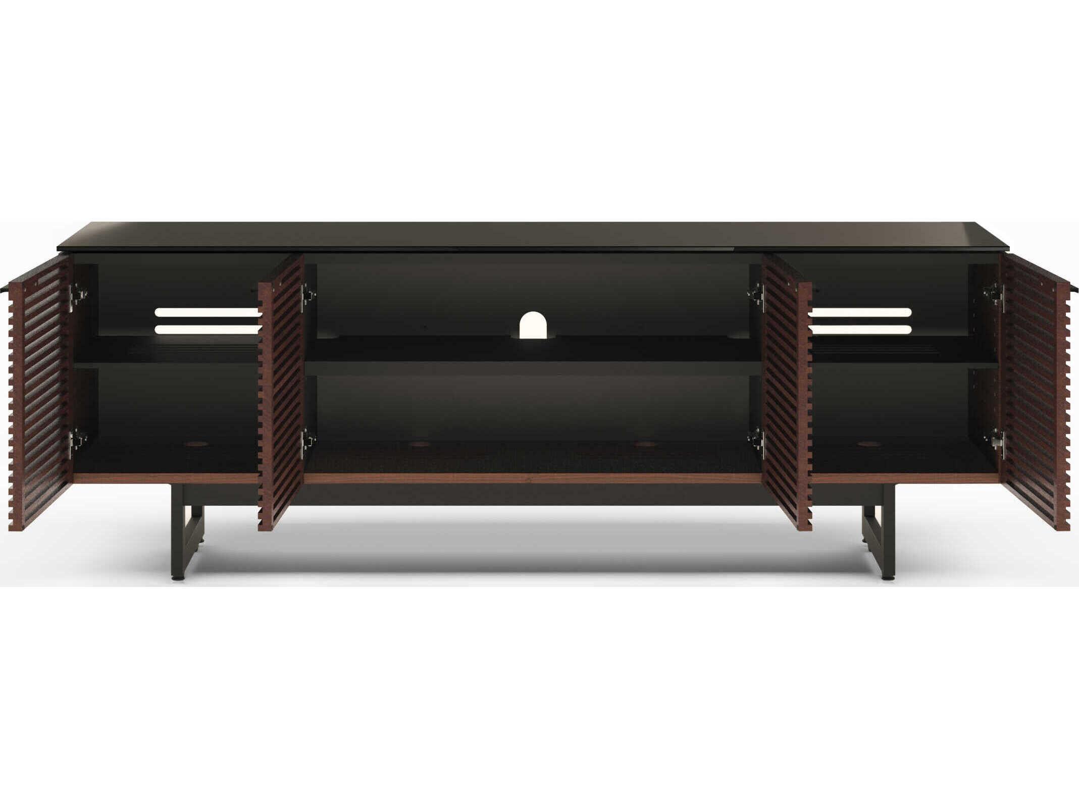 BDI Corridor 79" Hardwood Chocolate Stained Walnut Media Console