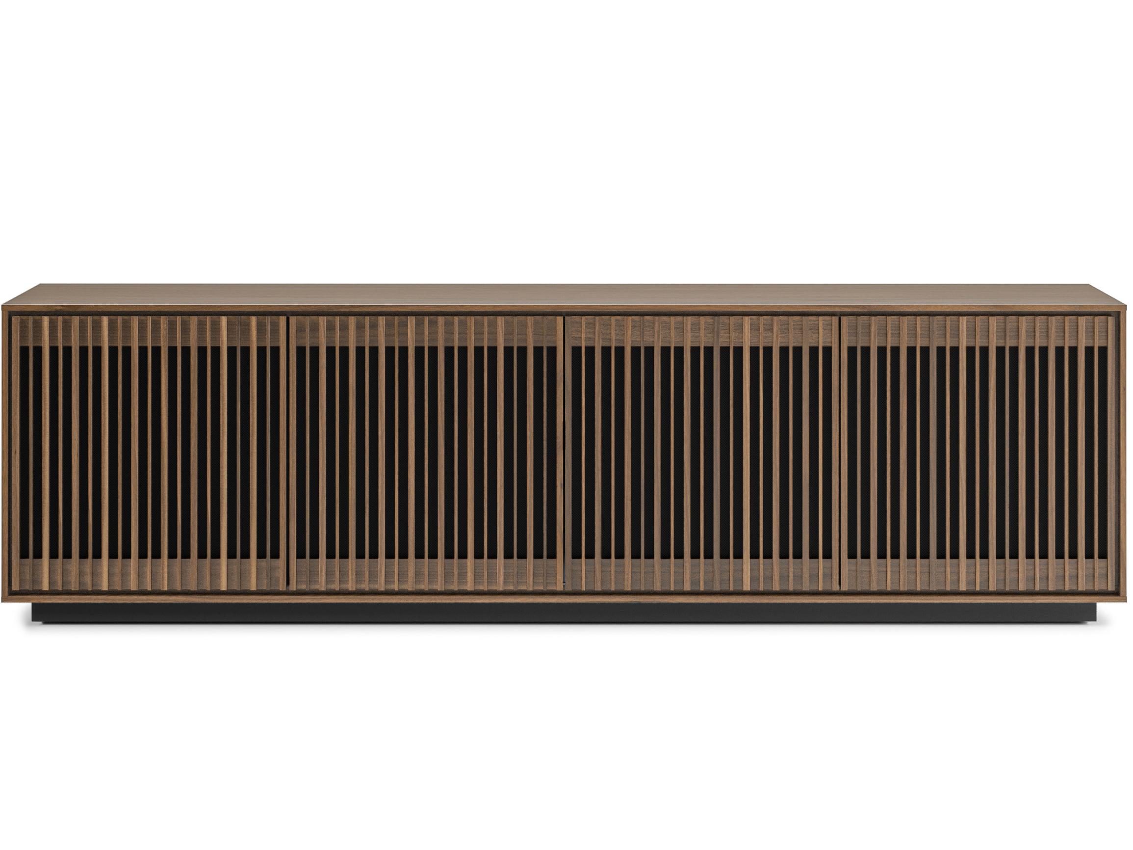 BDI Profile 81" Walnut Wood Natural Media Console