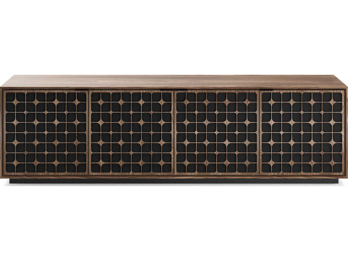 BDI Elements 82" Hardwood Natural Walnut Media Console