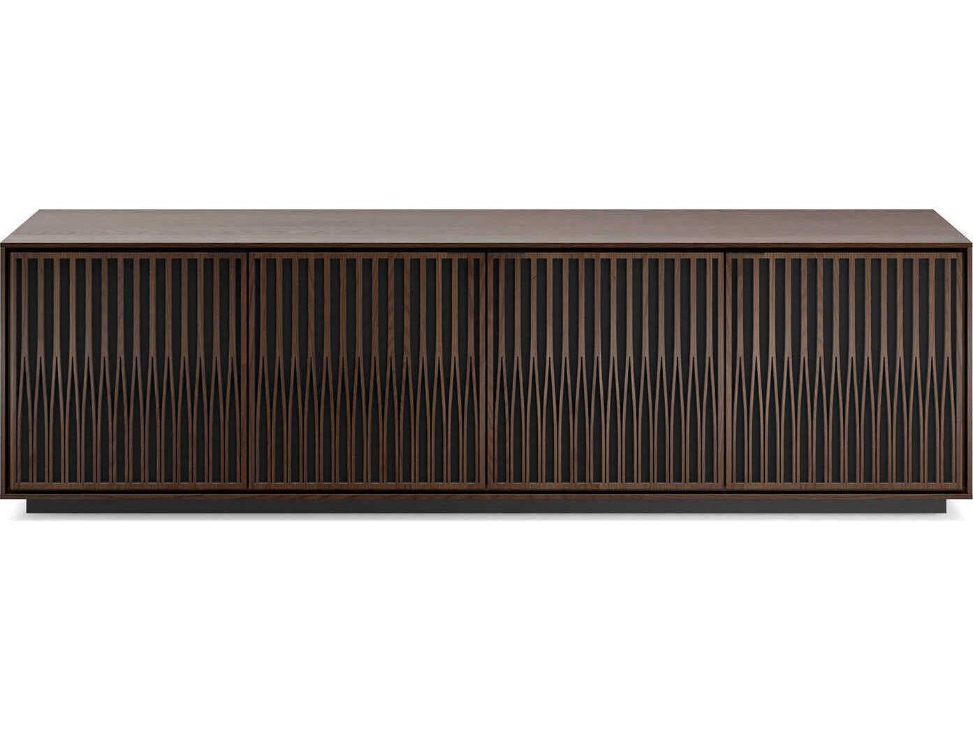 BDI Elements 82" Hardwood Toasted Oak Media Console