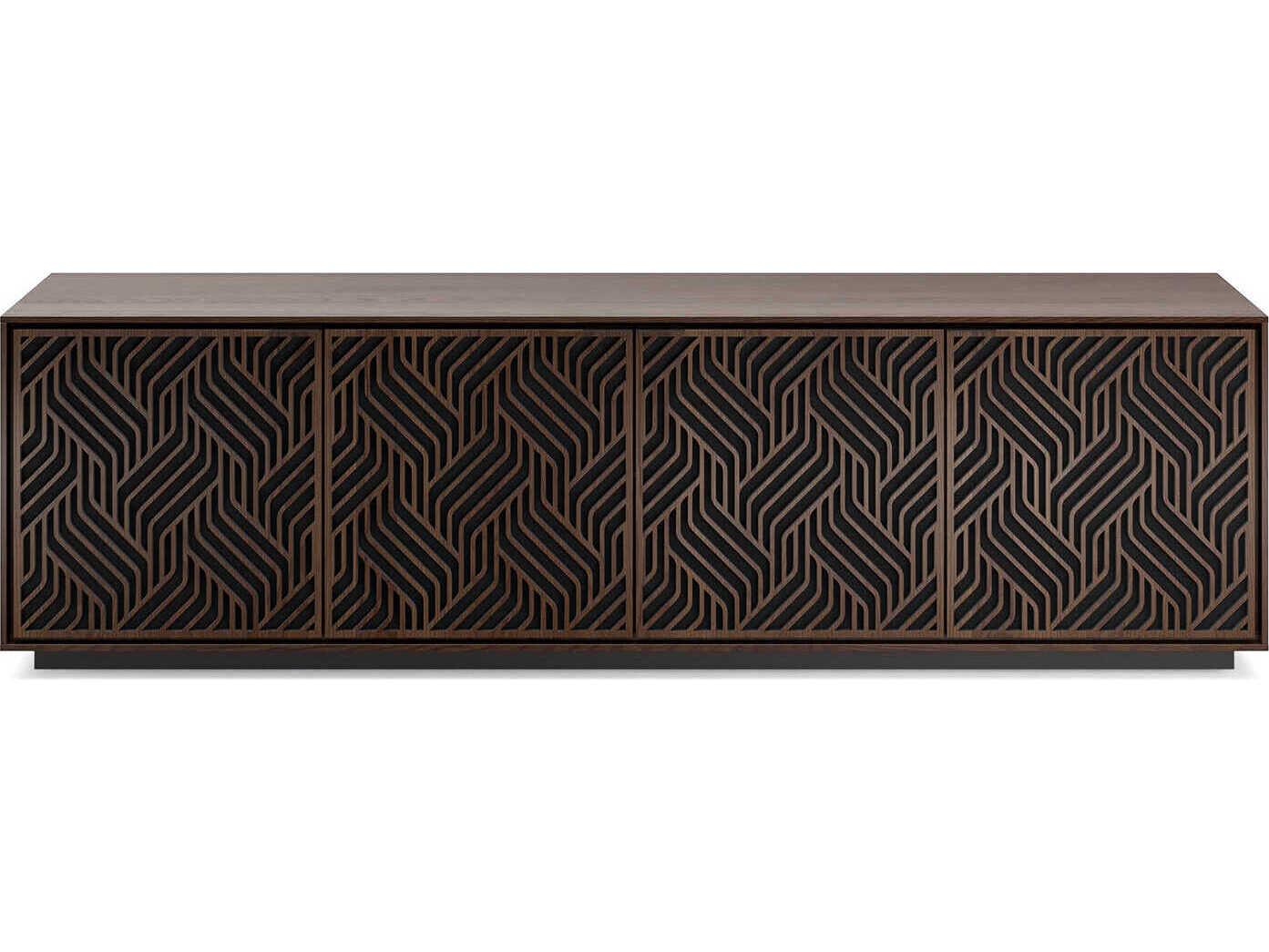 BDI Elements 82" Hardwood Toasted Oak Media Console