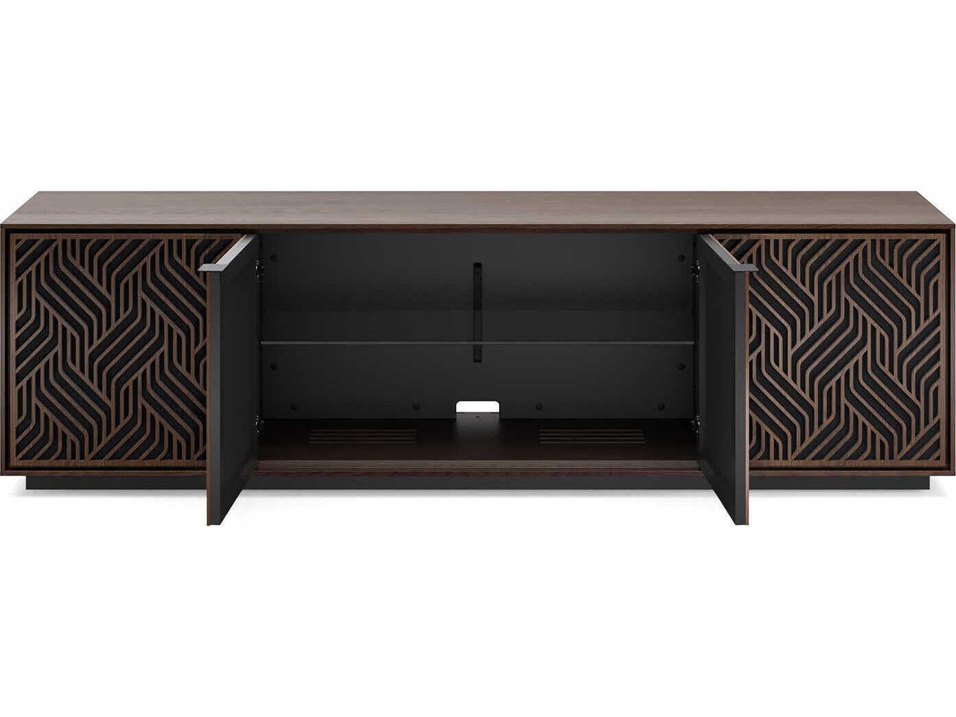 BDI Elements 82" Hardwood Toasted Oak Media Console