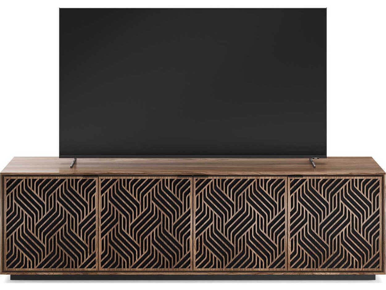 BDI Elements 82" Hardwood Natural Walnut Media Console
