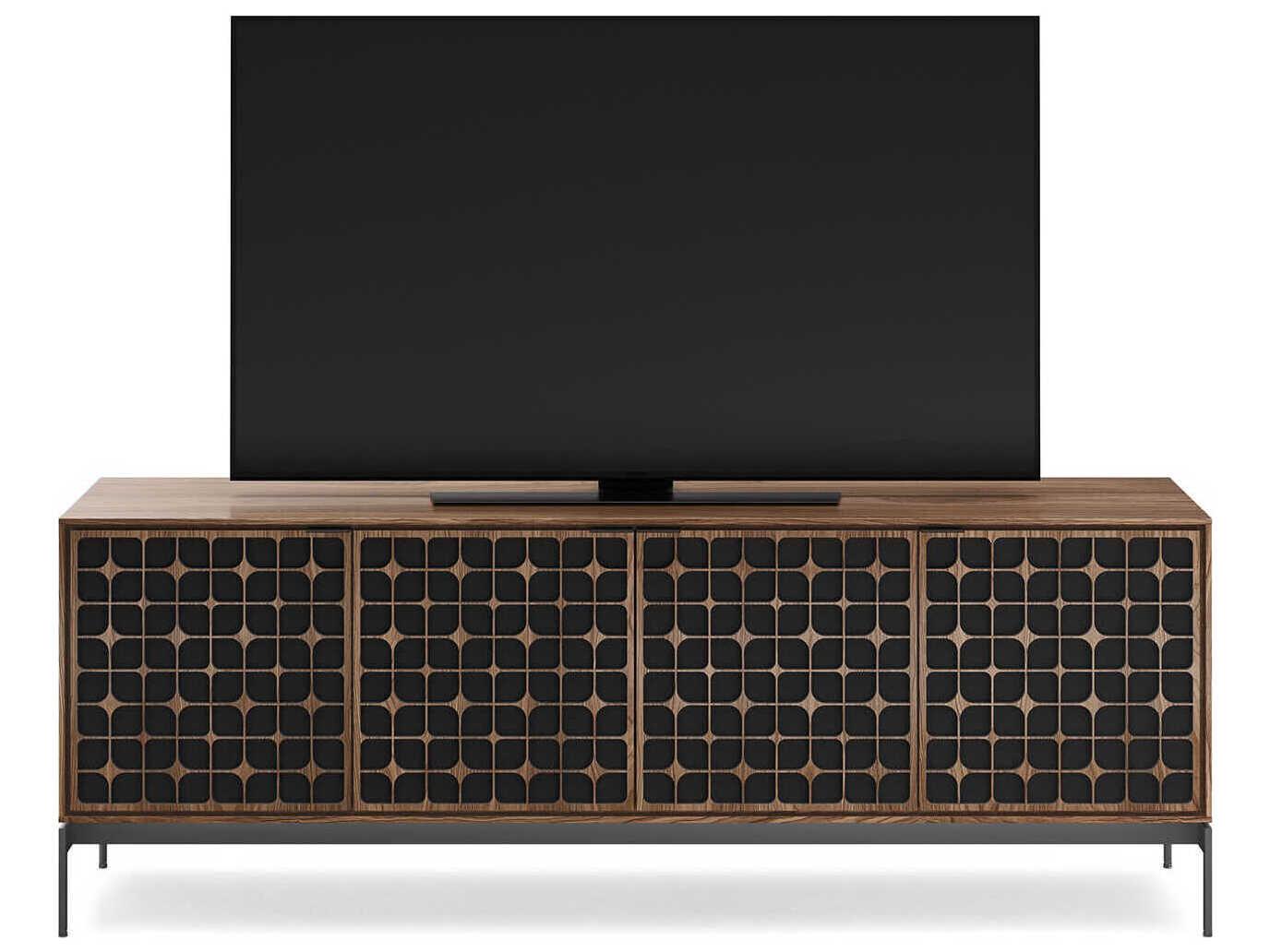 BDI Elements 82" Hardwood Natural Walnut Media Console
