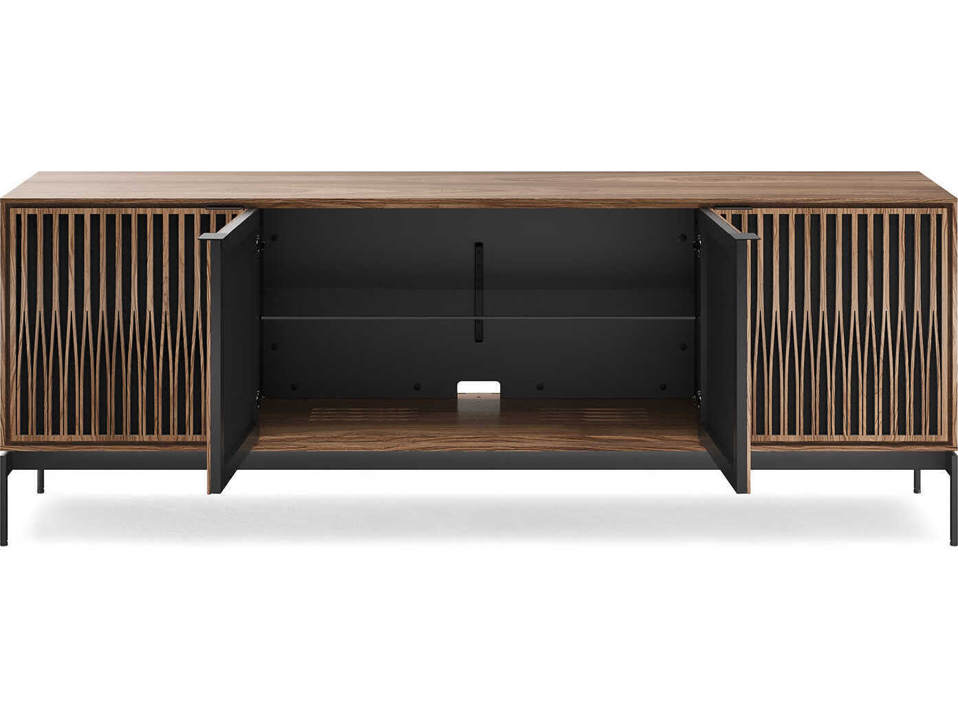 BDI Elements 82" Hardwood Natural Walnut Media Console
