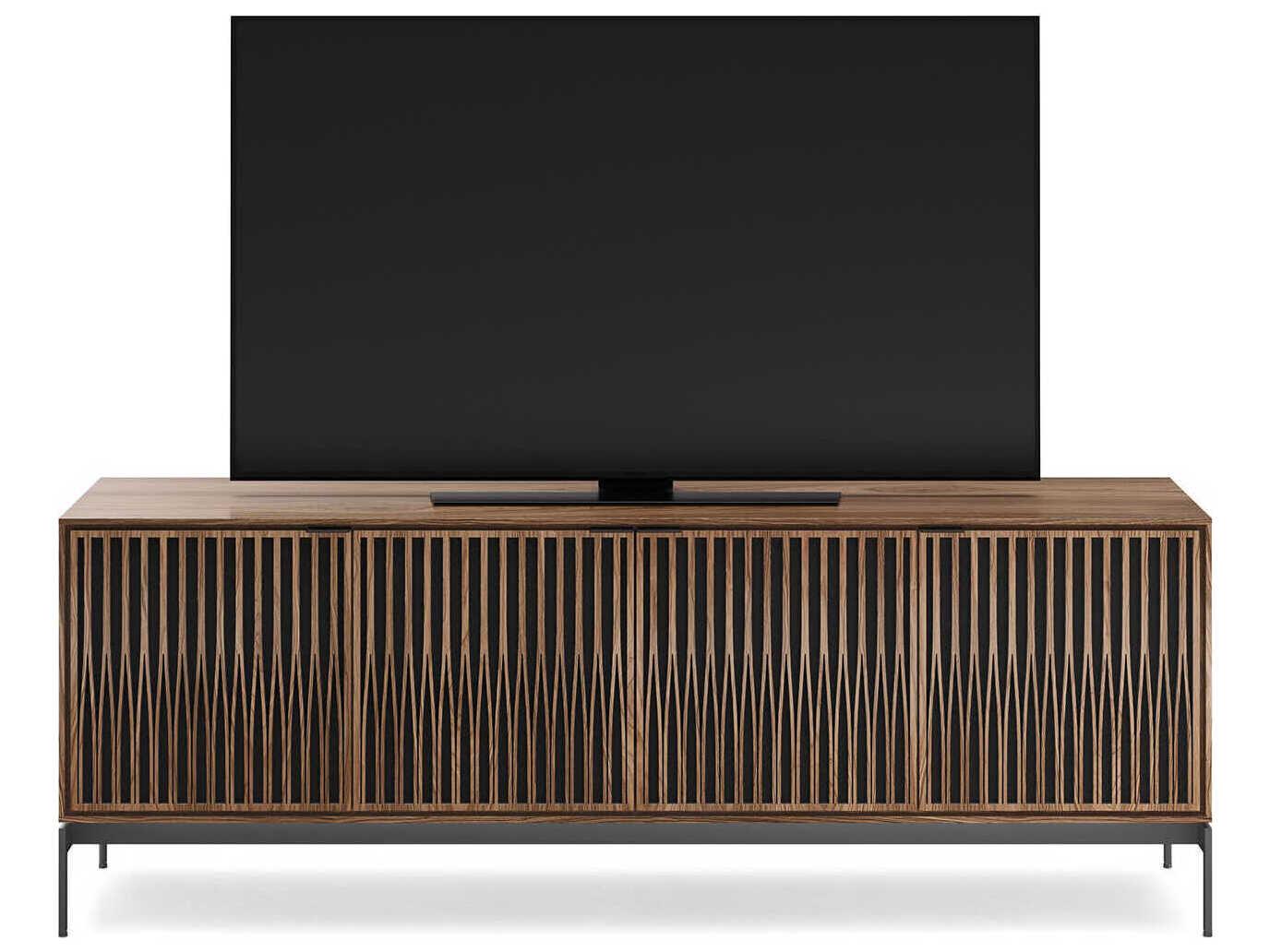 BDI Elements 82" Hardwood Natural Walnut Media Console