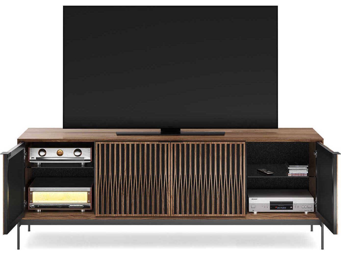 BDI Elements 82" Hardwood Natural Walnut Media Console