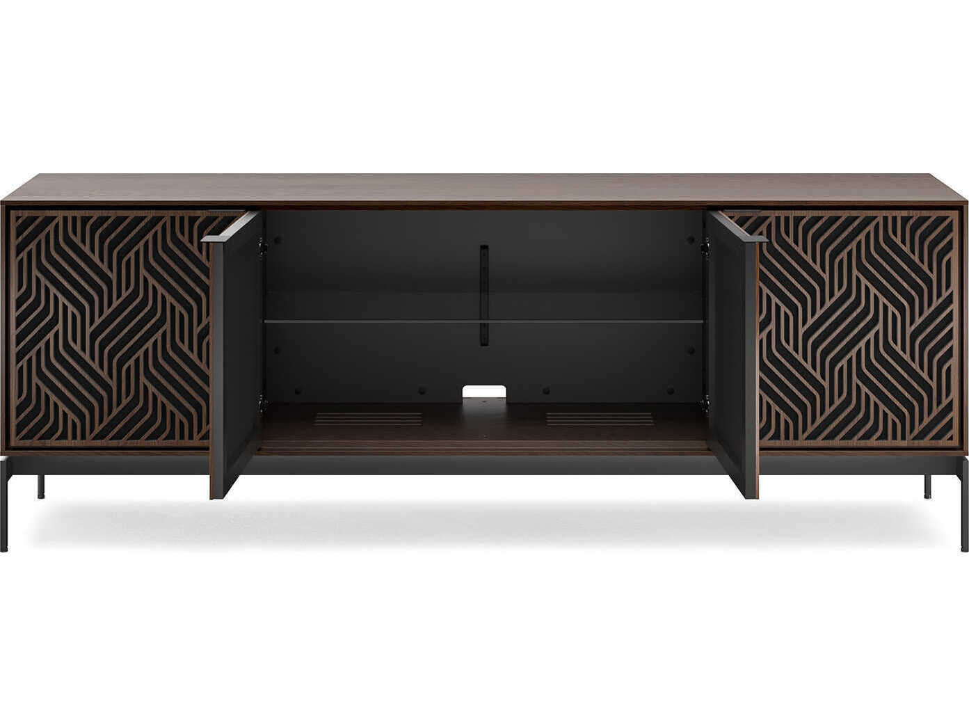 BDI Elements 82" Hardwood Toasted Oak Media Console