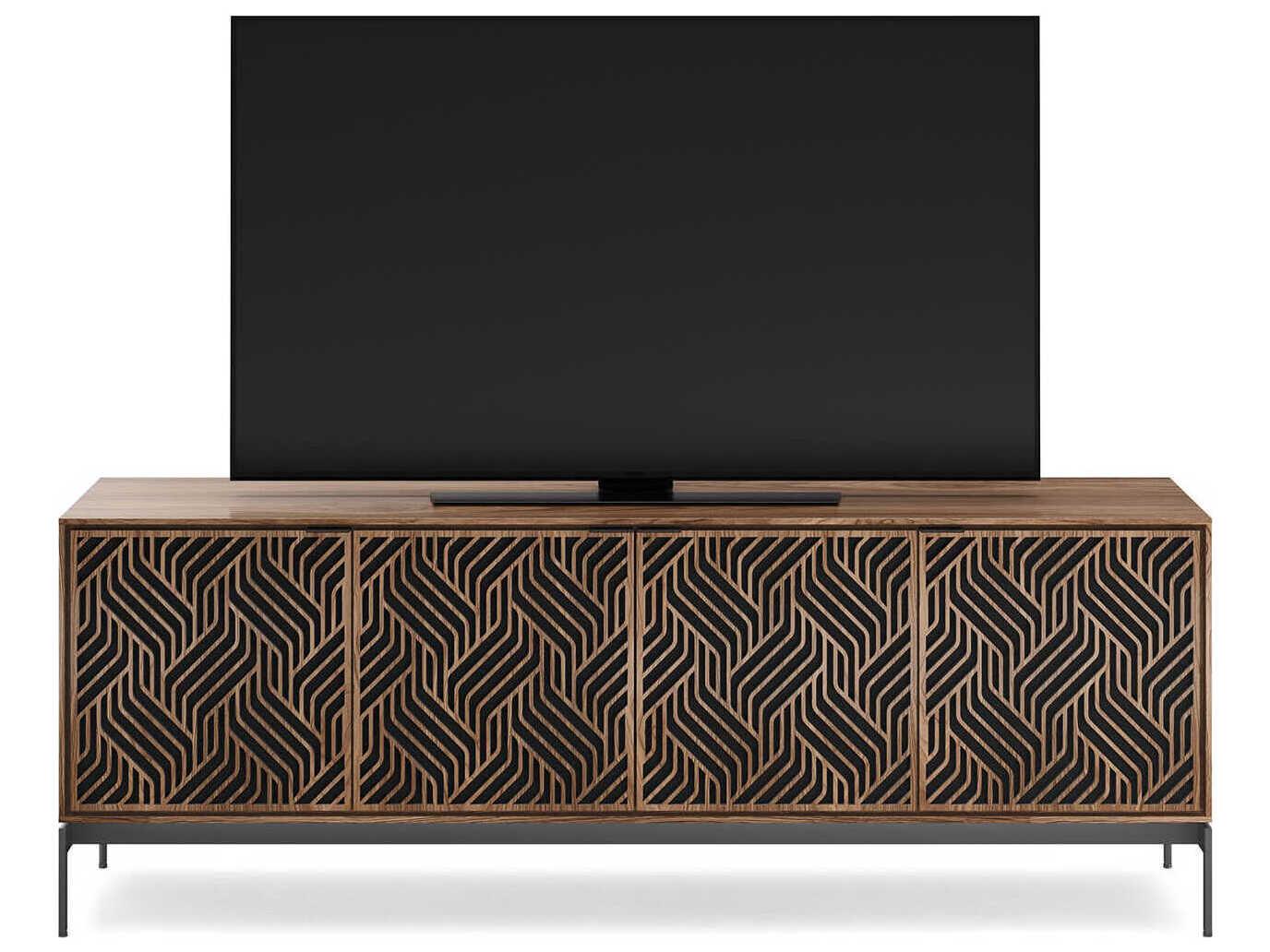 BDI Elements 82" Hardwood Natural Walnut Media Console